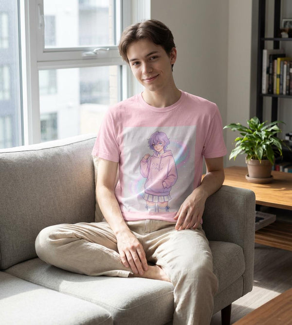 Femboy T-Shirt - Kawaii Graphic Tee - LGBT Clothing - Femboy Aesthetic - Shirt Femboy Clothing - Cute Anime Tee